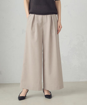 セットアップ対応】クロスタックワイドパンツ（12-52PK08-205