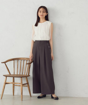 麻調マリンパンツ（12-52PK10-205）｜コムサイズム（COMME CA ISM