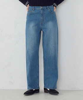 10オンスストレッチデニム ストレートパンツ（12-52PO01-206