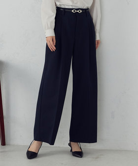 ストレッチツイル 2タックワイドパンツ / セットアップ対応（12-52PO03