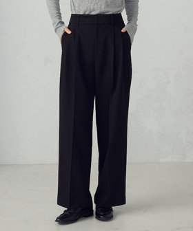 ストレッチツイル 2タックワイドパンツ / セットアップ対応（12-52PO03