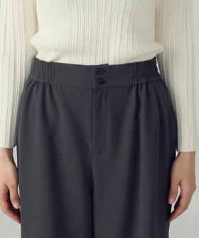 ふさ品 ギャザーパンツ / セットアップ対応（12-52PO09-206）｜コムサイズム