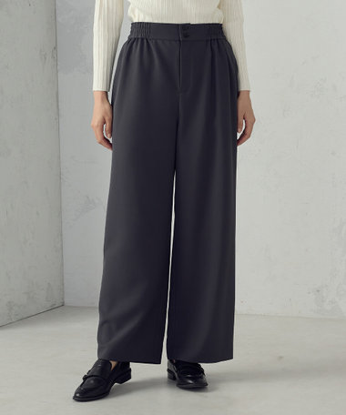 ギャザーパンツ / セットアップ対応（12-52PO09-206）｜コムサイズム