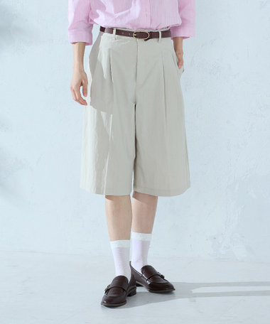 コットンナイロンウェザー ハーフパンツ