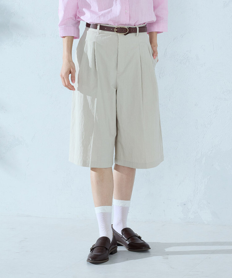 コットンナイロンウェザー ハーフパンツ