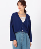FORSOMEONE 短丈 カーディガン trim_fce_item66208502ae58b.jpg