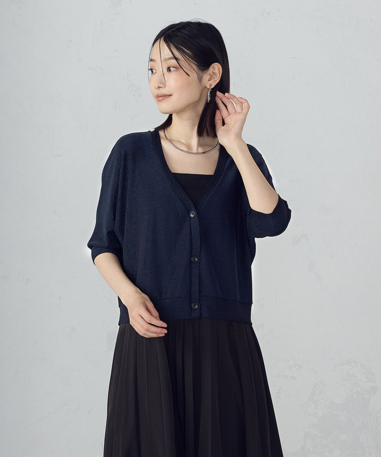 ◆DAKS ソフトプリーツワンピース&カーディガン 桜色うさぎのニットカーディガン – ONE PEACE ONLINE
