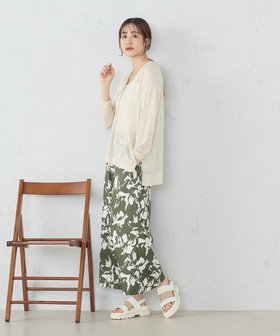 リネン混 カーディガン（12-57KG03-204）｜コムサイズム（COMME