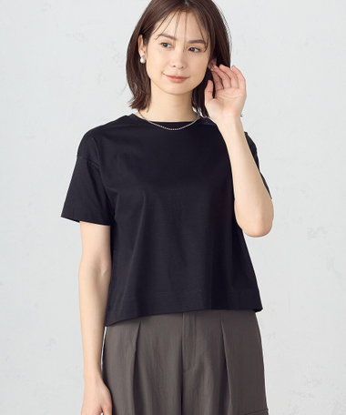 ボックスシルエット クロップド丈　Ｔシャツ
