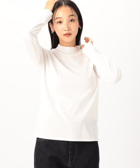 綿100％ 吸湿発熱 ハイネックTシャツ（12-60CI03-204