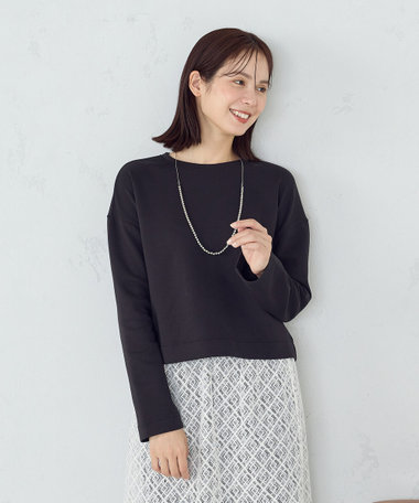 クロップド丈　ロンＴ