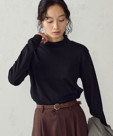 あったか ハイネックTシャツ