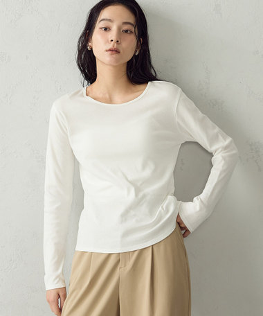 あったか クルーネックTシャツ
