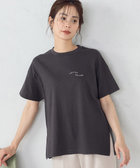 速乾 刺繍 ロゴ Tシャツ（12-64CG04-204）｜コムサイズム（COMME CA