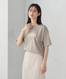 セール】春服 韓国風 オーバーサイズ 袖プリント ロンT