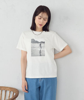 本当に信頼出来る店 フォトプリントTシャツ（12-64CK06-205）｜COMME ISM CA トップス