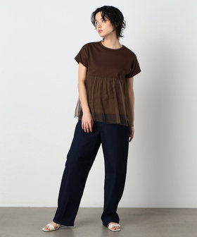 CARVEN - ももえ！carven ペプラム Ｍ VERSEAU]バルーンペプラムトップス | KOBUNSHA SELECT SHOP