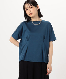 トップス chan0518 綿混 タック Tシャツ（12-68CI08-204）｜コムサイズム（COMME CA