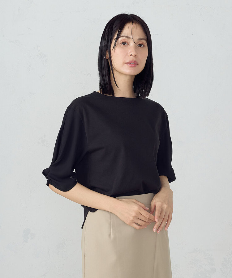 デザインスリーブカットソー