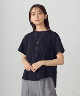 接触冷感】バックタックTシャツ（12-68CK21-205）｜コムサイズム