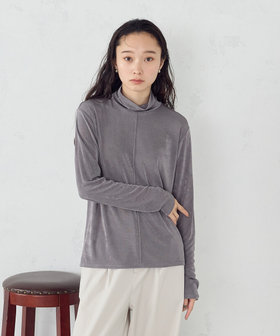 シャイニー ハイネックトップス（12-68CM08-205）｜コムサイズム