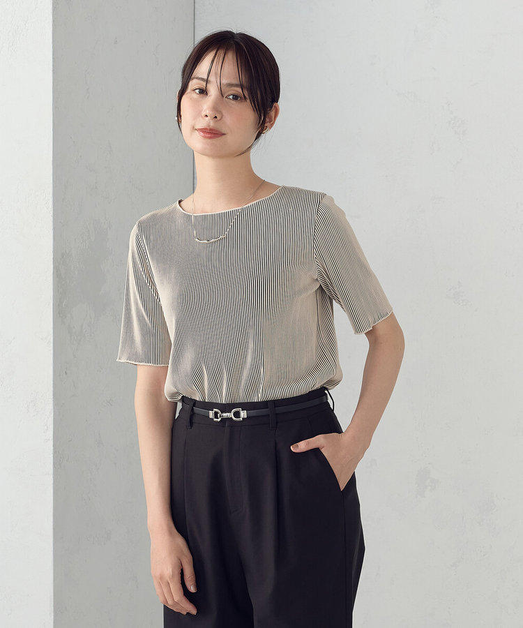 ファイブフォックス　ベータ　パイル切り替えトップス　グレー ベータ（β）｜トップス｜Tシャツ一覧1ページ目｜【夏セール開催