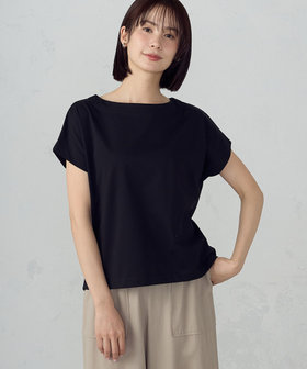 ボートネック カットソー