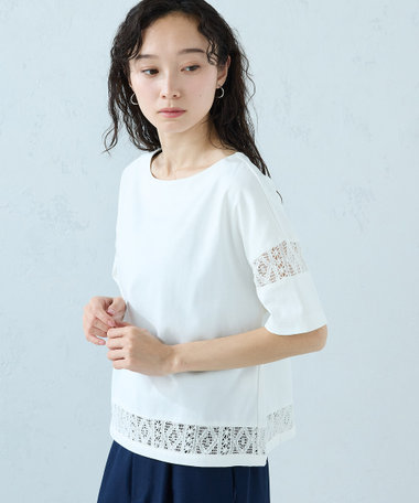 レース コンビTシャツ