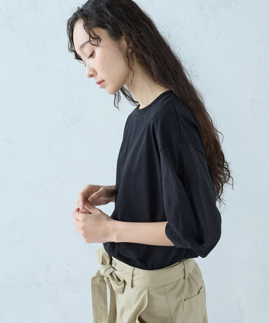 スリーブデザイン カットソー