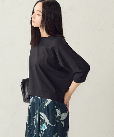 【接触冷感】ドルマンスリーブ Tシャツ