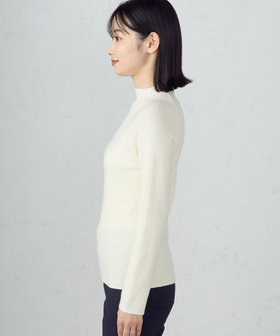 リブやわらかニット MISCH MASCH ニット セーター WEB限定 2025春夏新作 衿付き