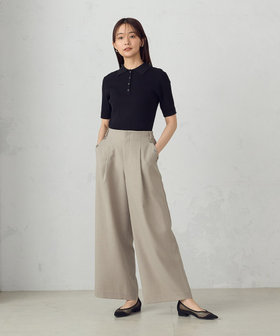 ウォッシャブル】ポロニット(12-76KK13-205)|COMME CA ISM ウォッシャブル】ポロニット(12-76KK13-205)|COMME CA ISM