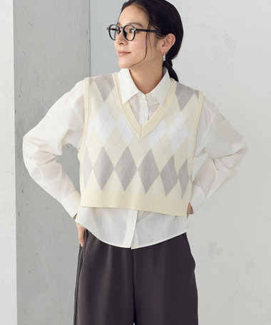 コムサイズム（COMME CA ISM）｜トップス｜ベスト一覧1ページ目