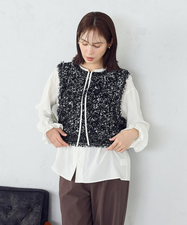 ２ＷＡＹ　ツイード　ベスト