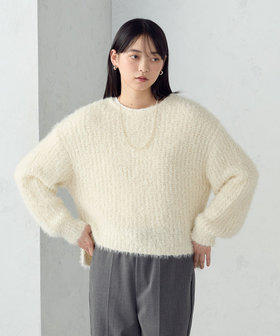 スタンド無し/BFMC/Capucine/LIMITED EDITION/バービー人形/マテル 袖口シアーリブニット（12-76KK16-205）｜コムサイズム（COMME CA ISM