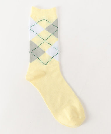 アーガイル クルーソックス