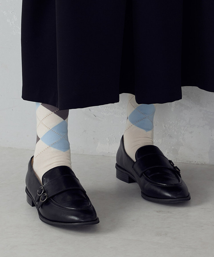 アーガイル クルーソックス