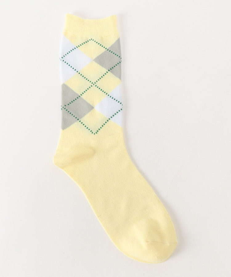 アーガイル クルーソックス