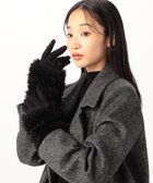 3WAY フェイクファー グローブ（12-85RI10-204）｜コムサイズム