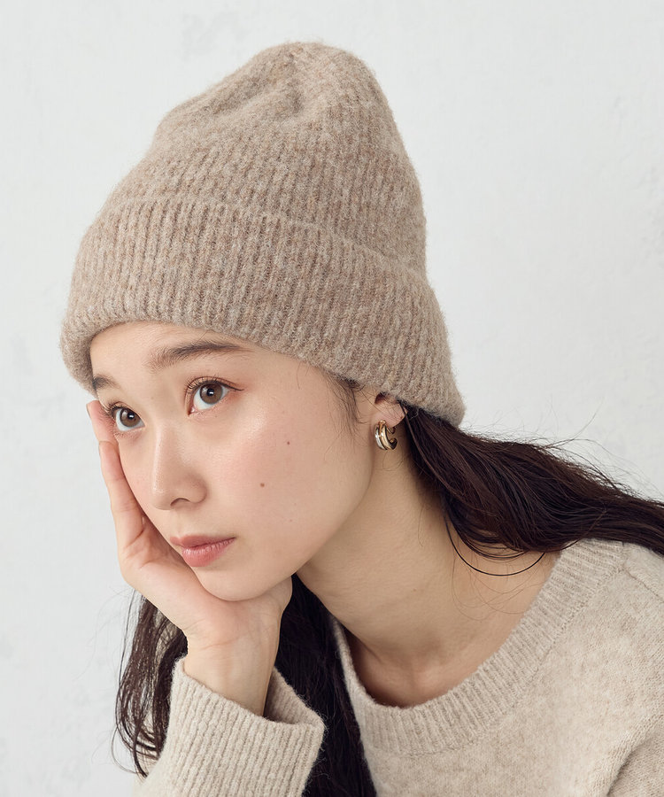 vaqutaux ヴァクトー カシミアニット帽ファファ Sサイズ vaqutaux ヴァクトー カシミアニット帽ファファ Sサイズ 【公式