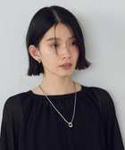 変形リング スライドネックレス