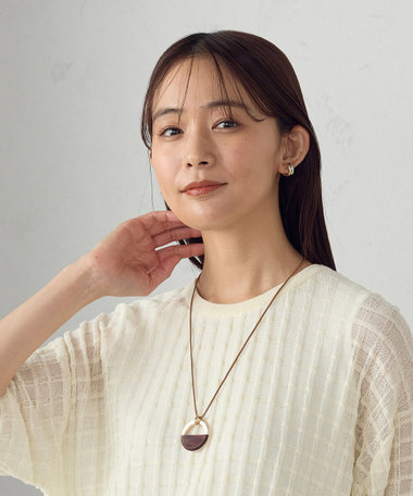ウッドワントップ スライドネックレス