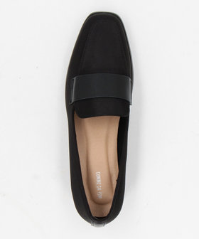 スクエアトゥ サテンローファー（12-88ZM03-205）｜コムサイズム