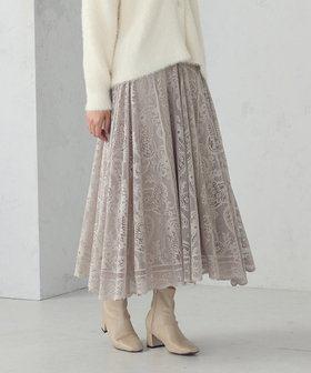 ラッセルレース　サーキュラースカート