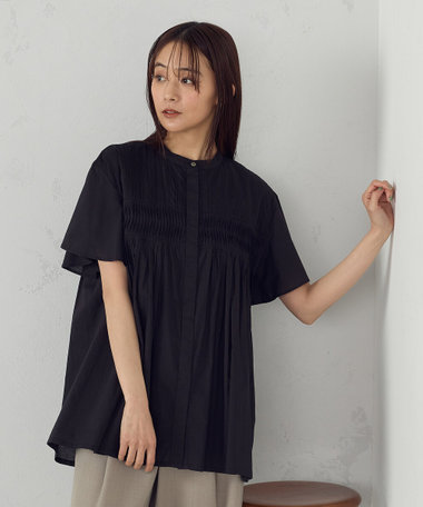 ⭐️新品・未使用⭐️コムサブロンドオフ ボザム切替 ストライプ ブラウス コムサイズム（COMME CA ISM）｜トップス｜ブラウス一覧1ページ