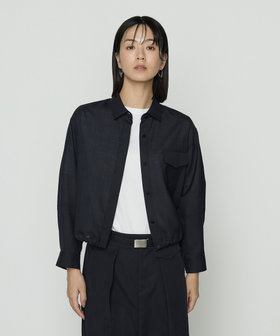 T/W平ボイル シャツジャケット（15-01VM01-205）｜コムサ（COMME CA