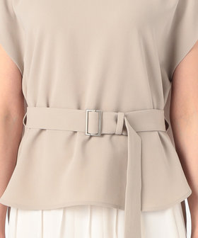 セットアップ対応】アチェローザダブルクロス ブラウス（15-02BG12-204