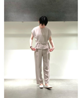 セットアップ対応】アチェローザダブルクロス ブラウス（15-02BG12-204