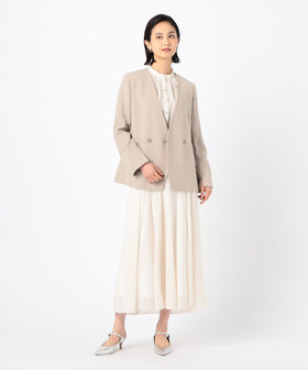 セットアップ対応】アチェローザダブルクロス ノーカラー