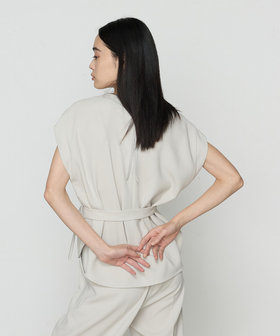 セットアップ対応】アチェローザダブルクロス ブラウス（15-02HK12-205